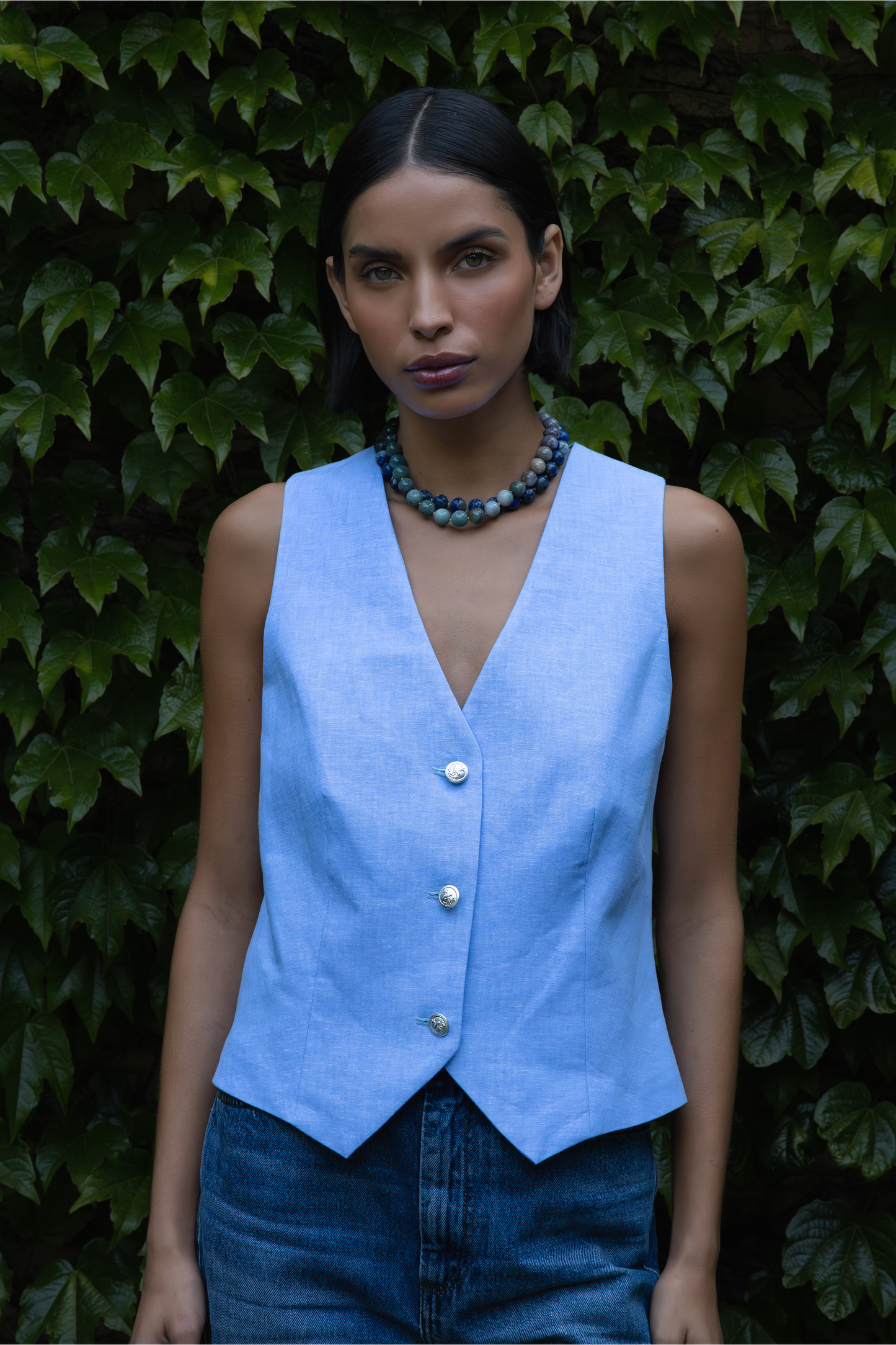 BLEUET GILET