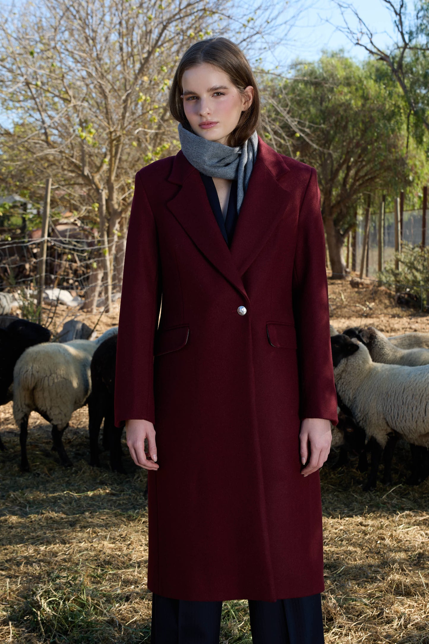 BORDEAUX COAT