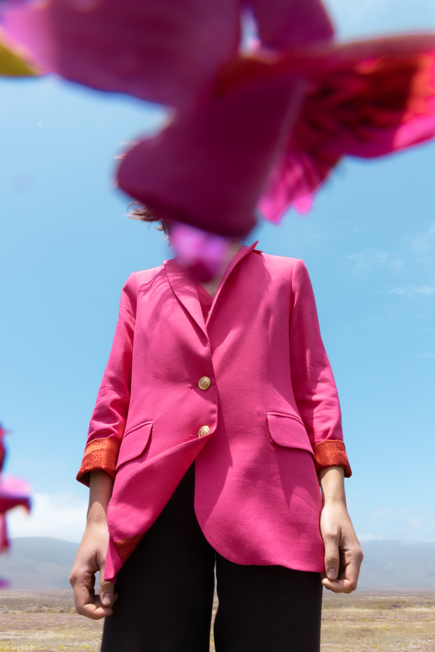 FUCHSIA BLAZER